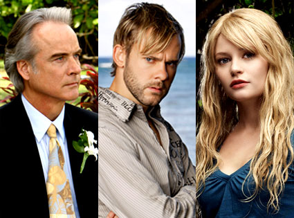 John Terry, Dominic Monaghan, Emilie de Ravin John Terry, Dominic Monaghan, Emilie de Ravin
